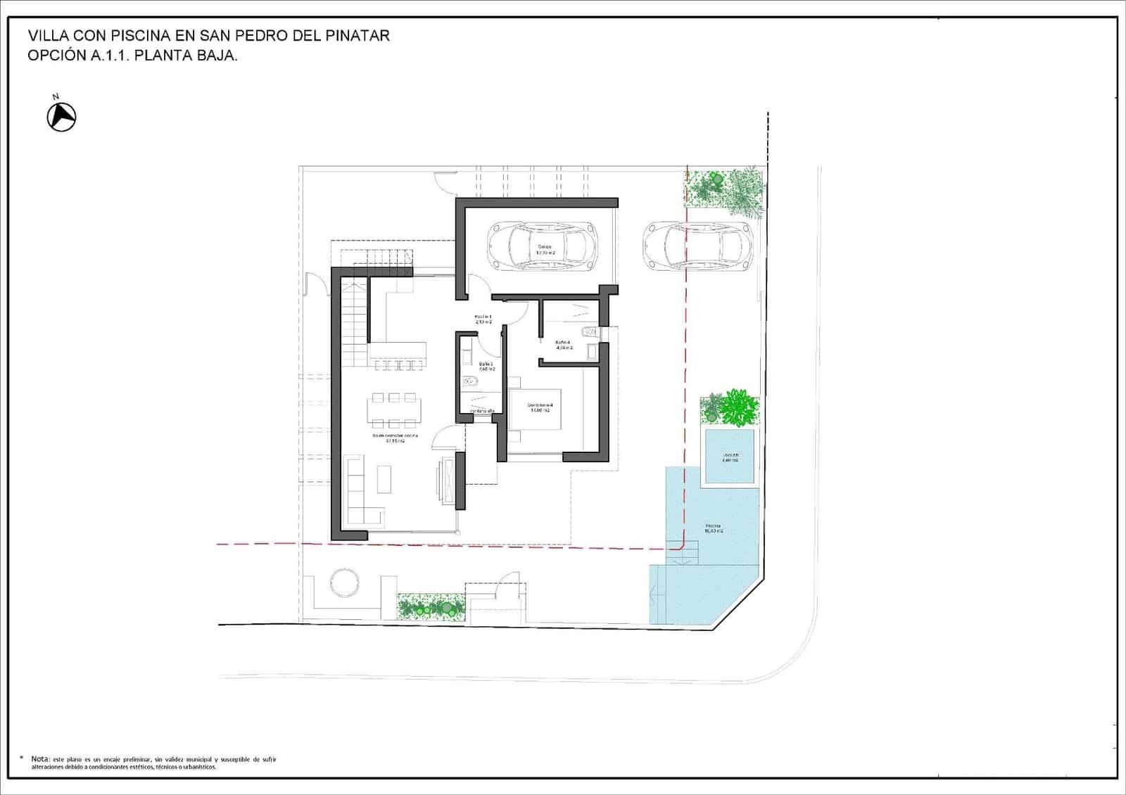 4 Zimmer Villa zu verkaufen in San Pedro del Pinatar mit Pool Garage - 899.000 € (Ref: 9921837)