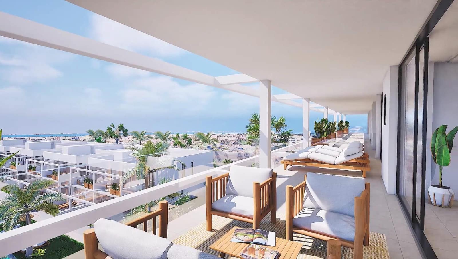 3 soverom Leilighet til salgs i Mar de Cristal med svømmebasseng garasje - € 368 000 (Ref: 9990294)