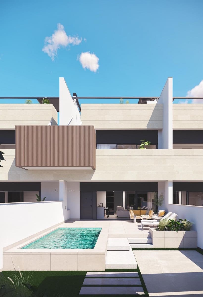 3 Zimmer Bungalow zu verkaufen in Pilar de la Horadada mit Pool Garage - 439.000 € (Ref: 9996762)