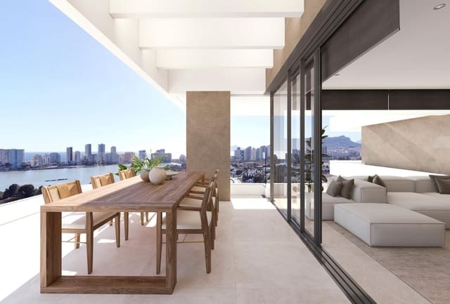 3 sovrum Lägenhet till salu i Levante - Playa Fossa, Calpe / Calp med pool garage - 857 000 € (Ref: 9999740)
