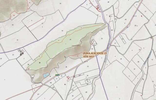 Teren niezagospodarowany na sprzedaż w Villena - 550 000 € (Ref: 9773481)