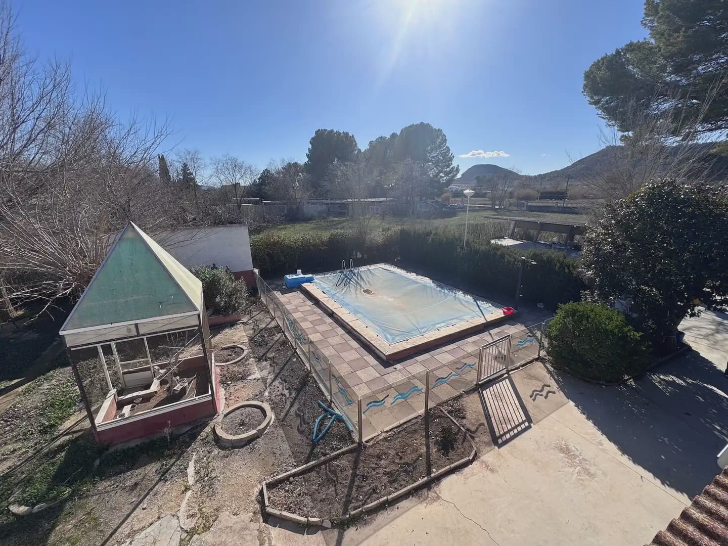 7 chambre Finca/Maison de Campagne à vendre à Villena avec piscine garage - 150 000 € (Ref: 9779001)