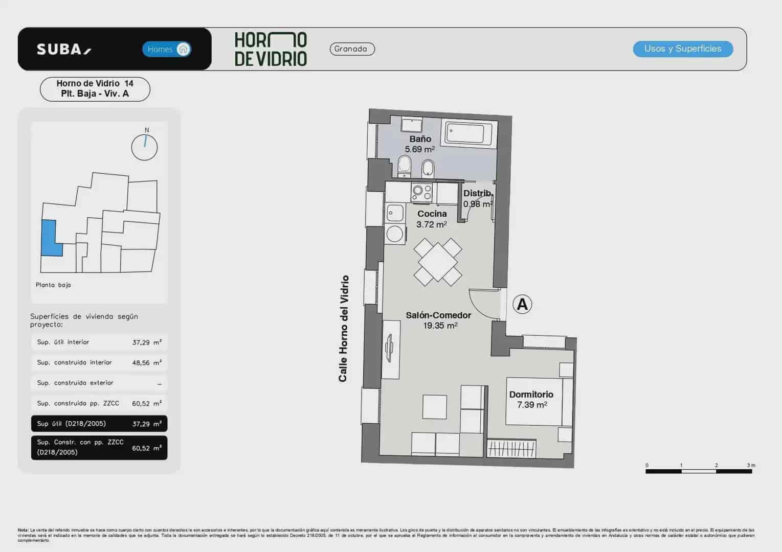 Flat te koop in Granada stad - € 233.000 (Ref: 9836898)