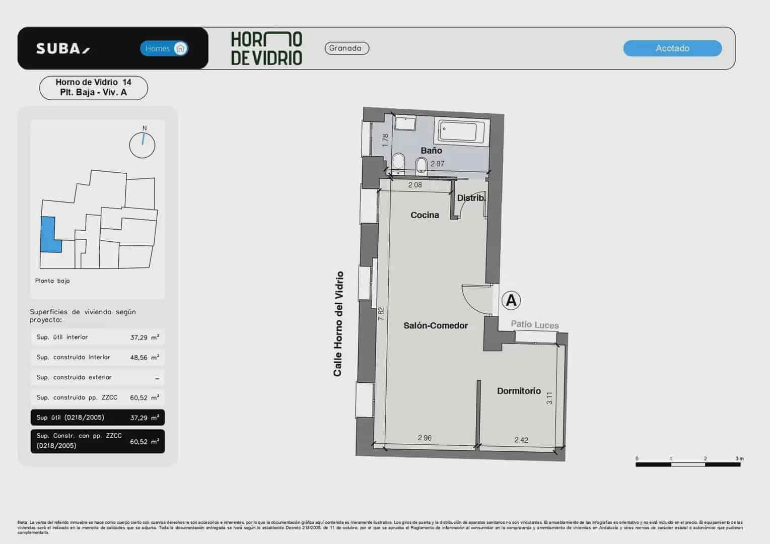 Flat te koop in Granada stad - € 233.000 (Ref: 9836898)