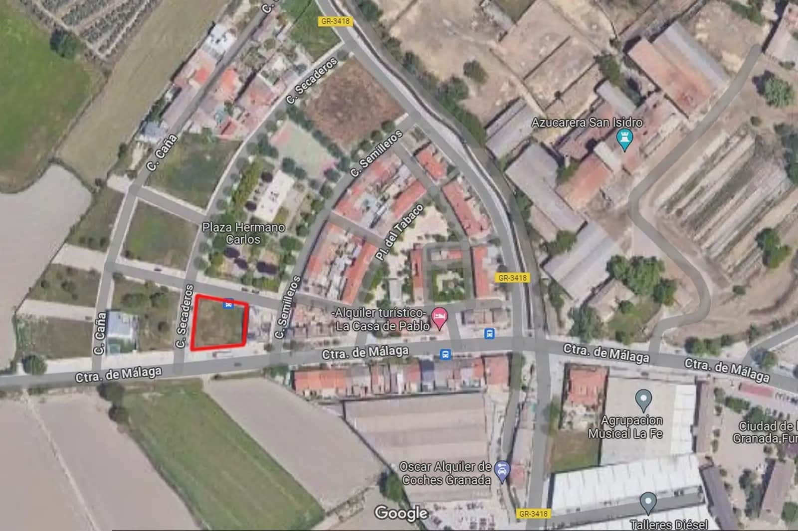 Byggegrund til salg i Granada by - € 72.200 (Ref: 9837024)