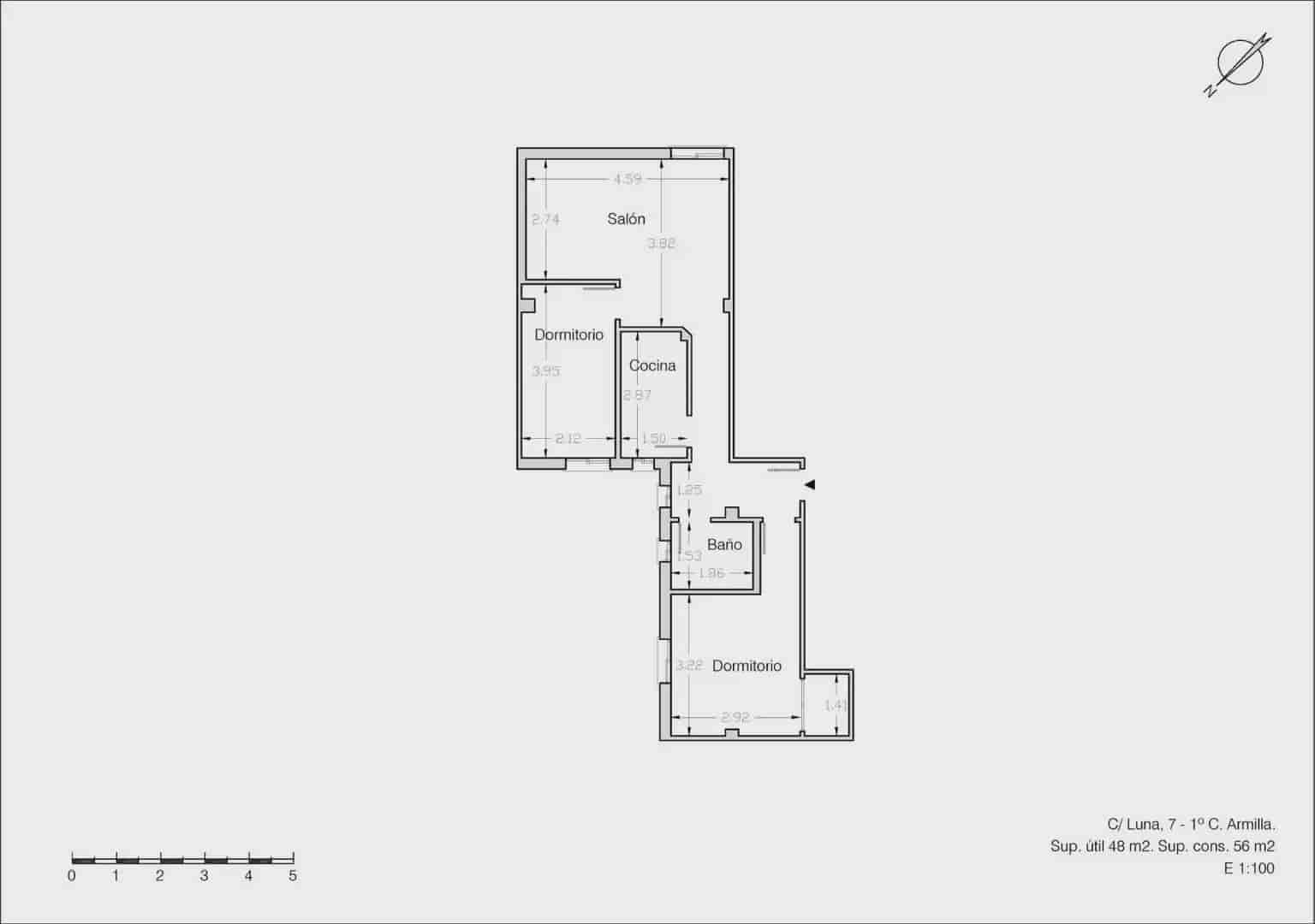 Leilighet til salgs i Armilla med garasje - € 162 000 (Ref: 9837087)