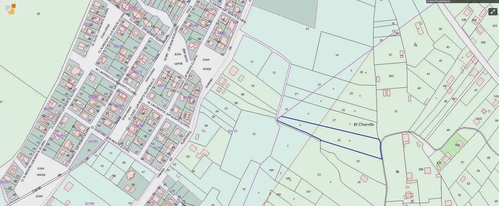 Grunde uden byggetilladelser til salg i Albolote - € 35.000 (Ref: 9837384)