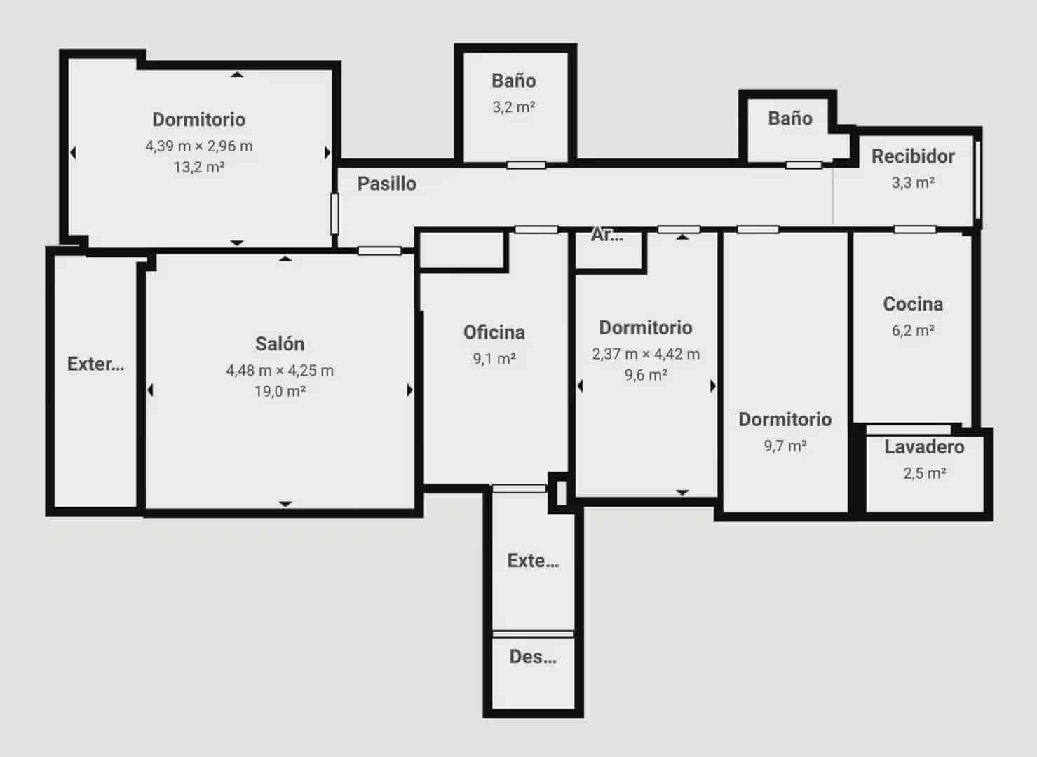 Lägenhet till salu i Granada stad med garage - 315 000 € (Ref: 9837401)
