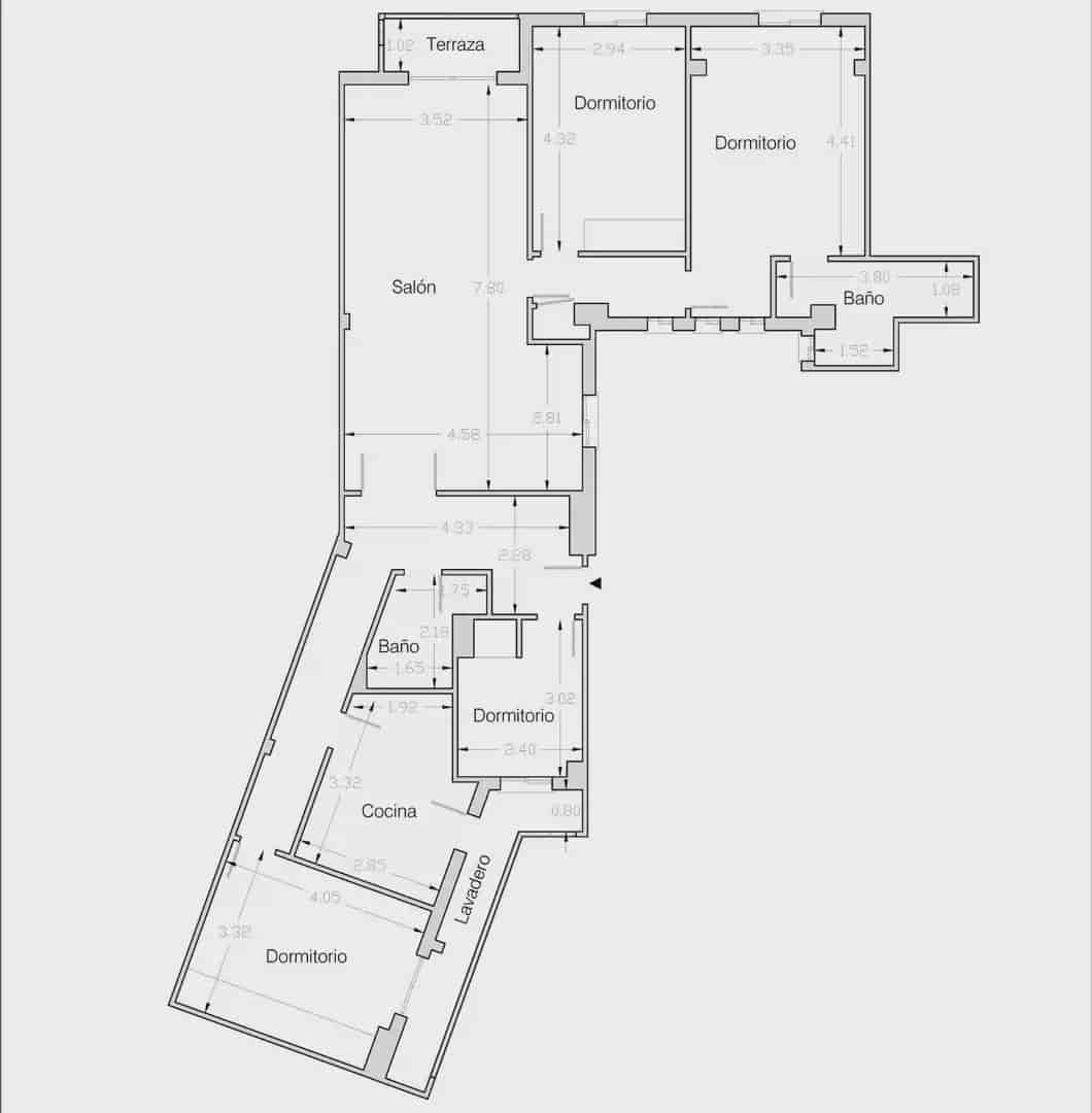 Flat for sale in Granada city with garage - € 460,000 (Ref: 9837485)