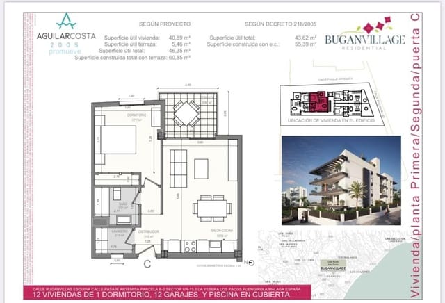 1 slaapkamer Flat te koop in Los Pacos, Fuengirola met zwembad garage - € 340.000 (Ref: 8024913)