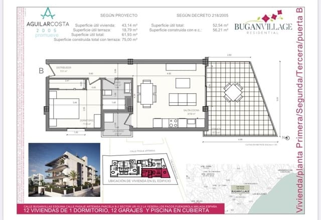 1 slaapkamer Flat te koop in Los Pacos, Fuengirola met zwembad garage - € 340.000 (Ref: 8024913)