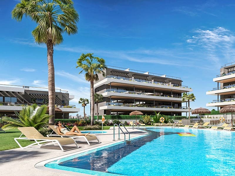 2 Zimmer Apartment zu verkaufen in Torrevieja mit Pool - 354.000 € (Ref: 10167470)