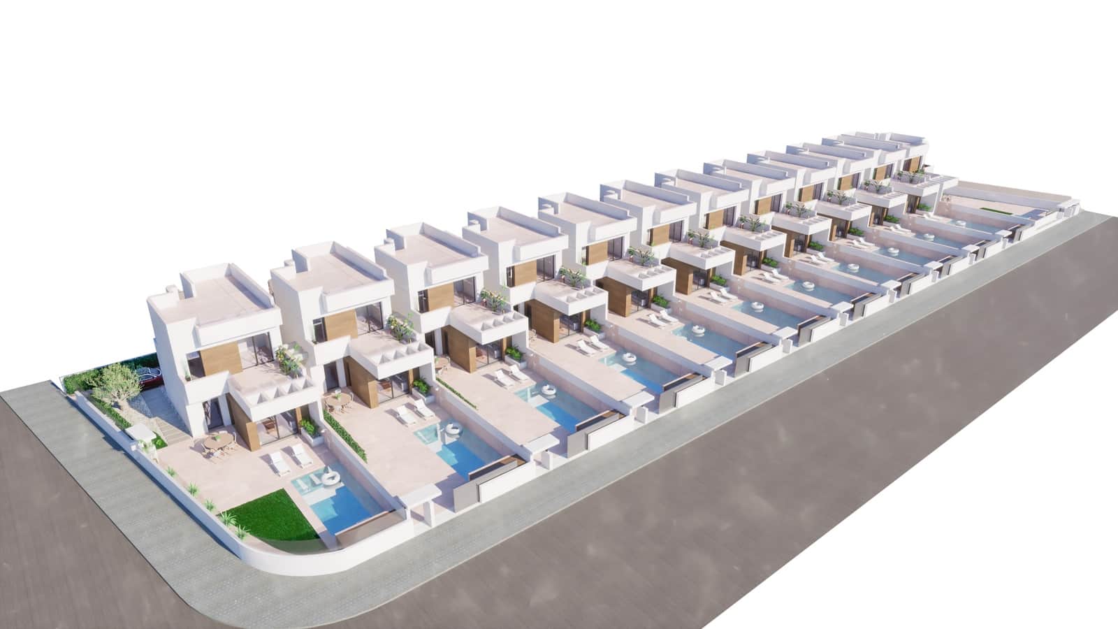 3 makuuhuone Huvila myytävänä paikassa Los Montesinos mukana uima-altaan - 373 000 € (Ref: 7525431)