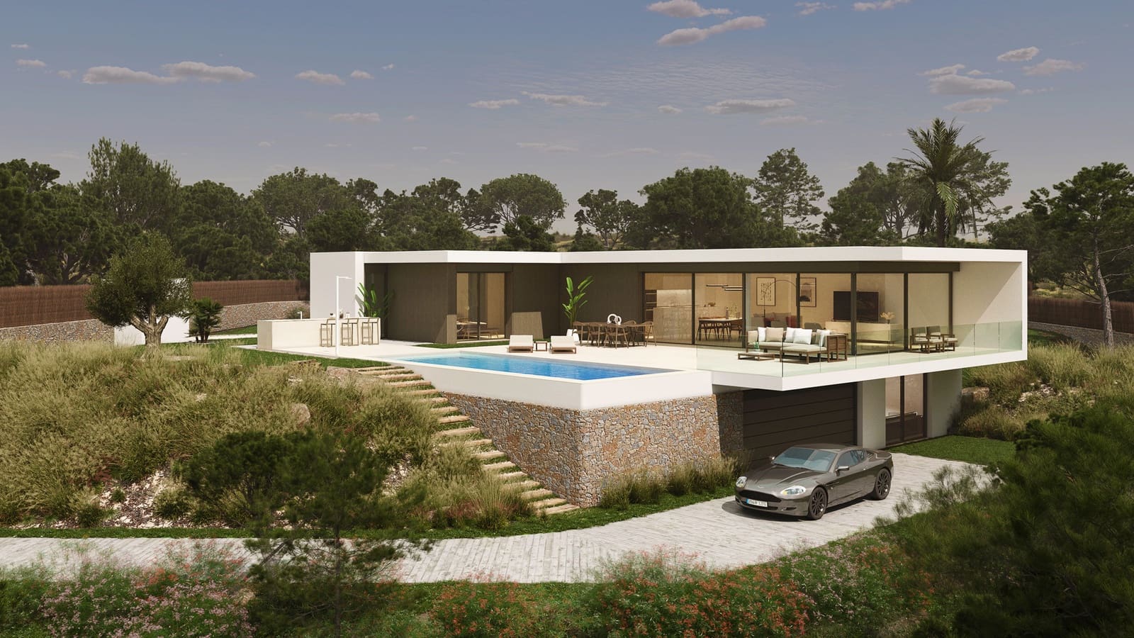 3 quarto Moradia para venda em Las Colinas Golf com garagem - 1 750 000 € (Ref: 7527894)