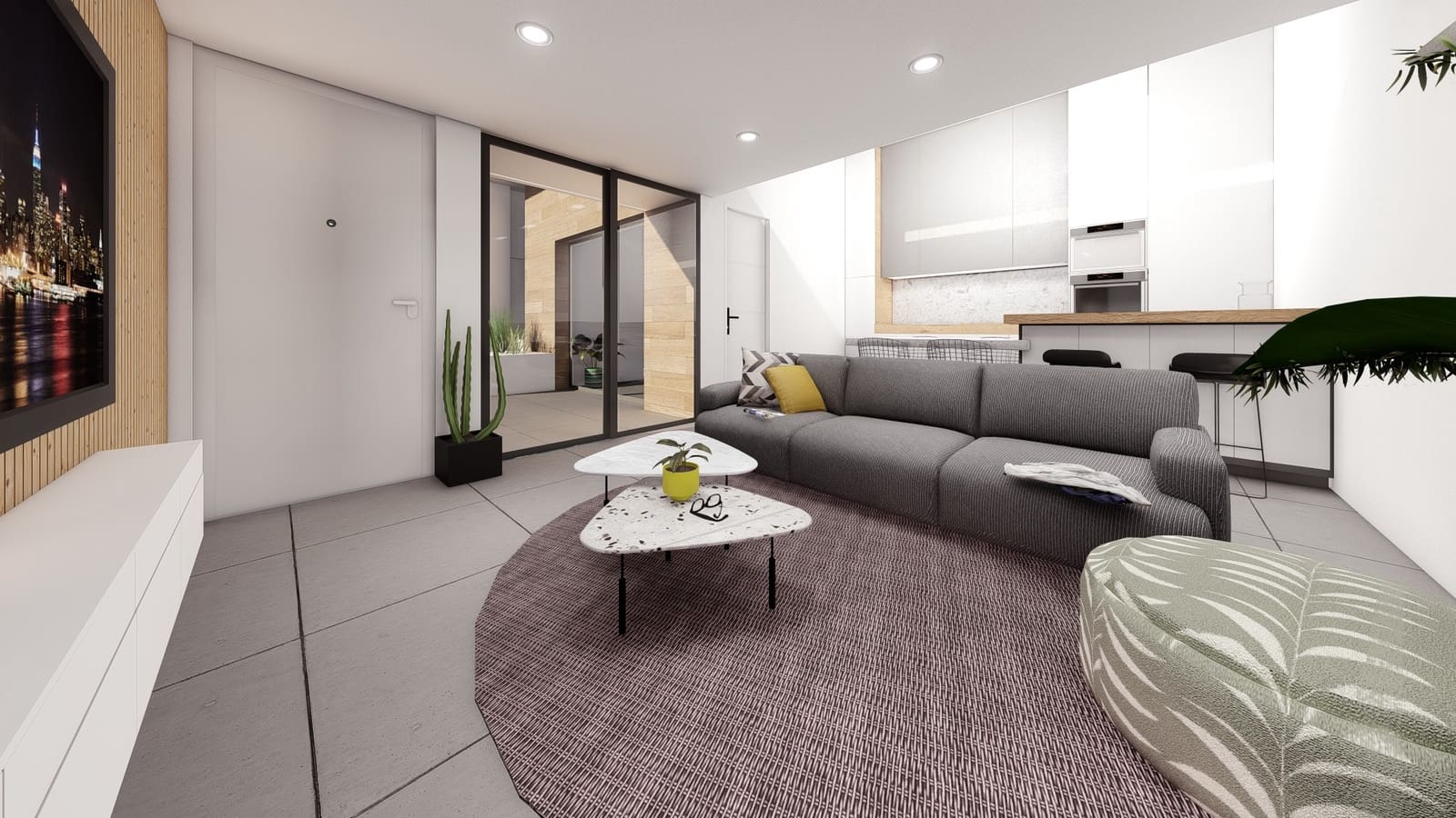 2 soveværelse Semi-Rækkehus til salg i Torre-Pacheco med swimmingpool - € 249.950 (Ref: 8005668)