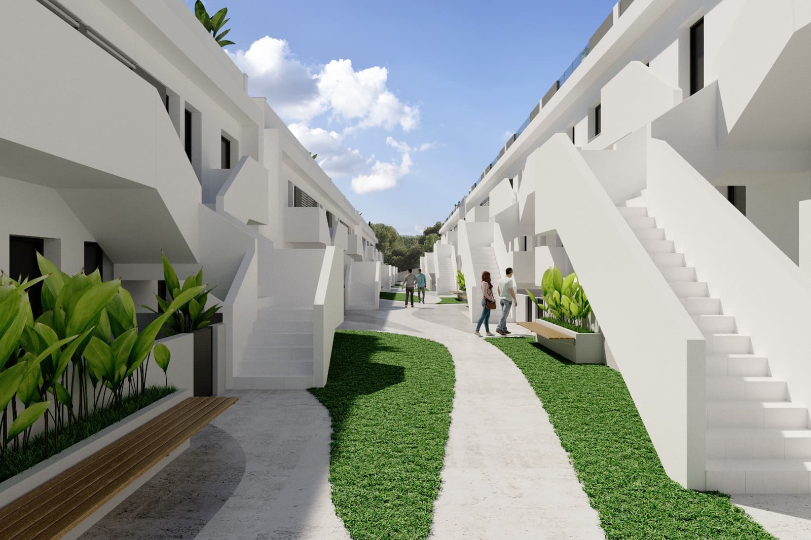 2 bedroom Apartment for sale in Los Balcones with pool - € 269,000 (Ref: 8063006)