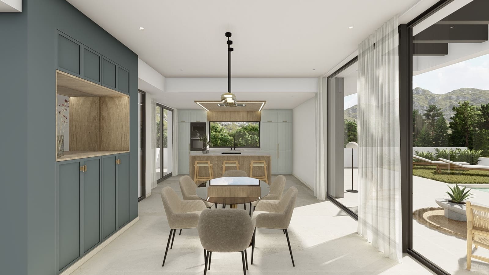 3 quarto Moradia para venda em Polop com piscina - 650 000 € (Ref: 8113961)