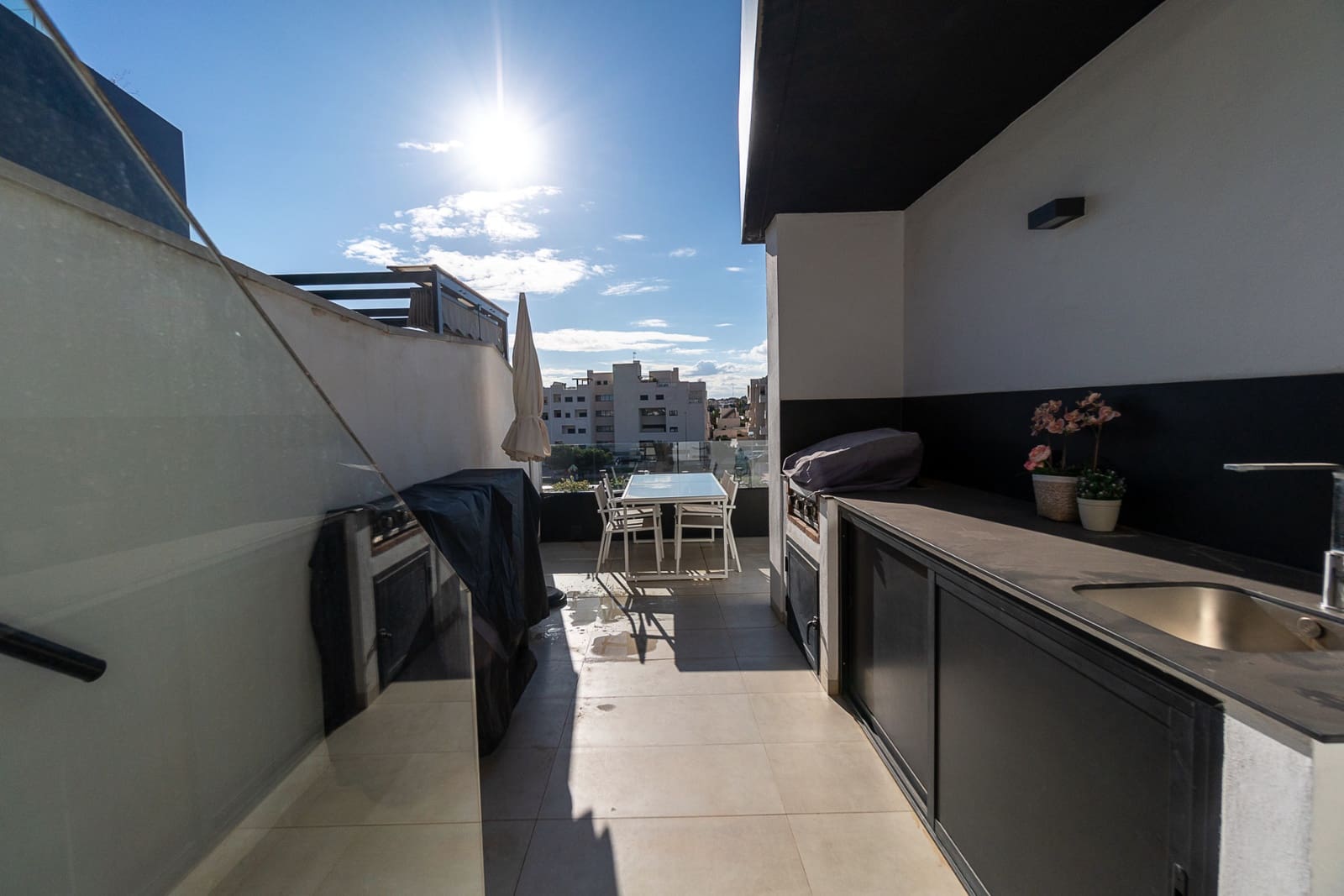 3 soveværelse Penthouse til salg i Los Dolses med swimmingpool garage - € 549.000 (Ref: 8697028)