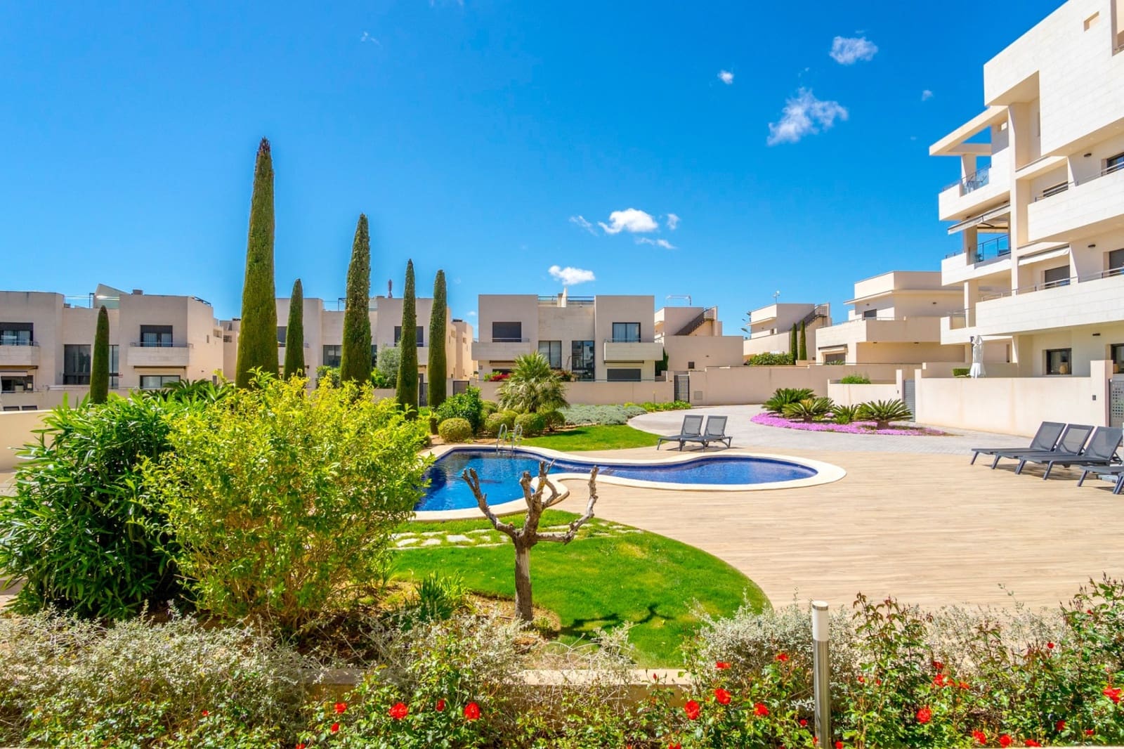 2 soveværelse Lejlighed til salg i Los Dolses med swimmingpool - € 295.000 (Ref: 8816568)