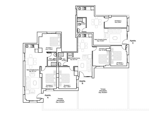 Erhverv til leje i Dehesa de Campoamor, Orihuela - € 2.500 (Ref: 8890816)