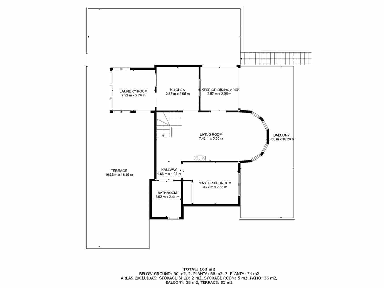 5 sovrum Villa till salu i Los Altos med pool - 449 000 € (Ref: 8924764)
