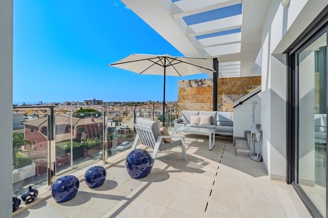 2 soveværelse Penthouse til salg i La Zenia, Orihuela med swimmingpool - € 449.000 (Ref: 9235485)