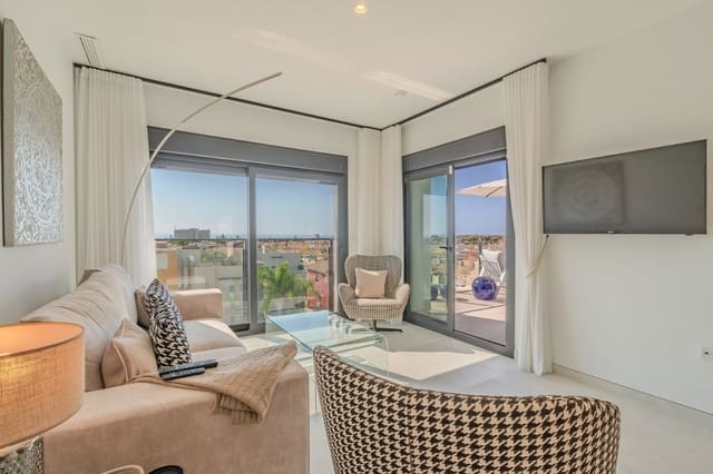 2 soveværelse Penthouse til salg i La Zenia, Orihuela med swimmingpool - € 449.000 (Ref: 9235485)