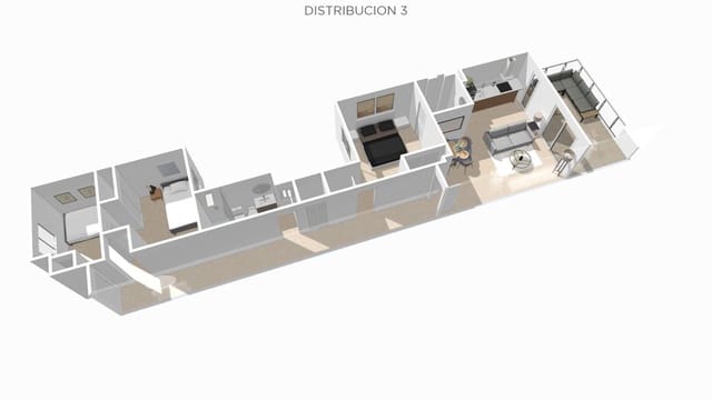 3 sypialnia Apartament na sprzedaż w Puerto Deportivo, Torrevieja - 155 000 € (Ref: 9467650)