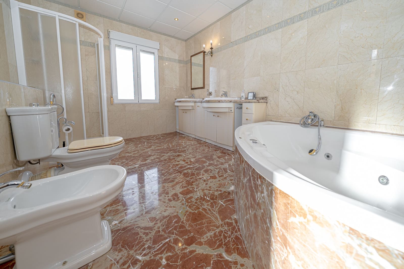 3 chambre Villa/Maison Semi-Mitoyenne à vendre à El Chaparral avec piscine - 390 000 € (Ref: 9532737)