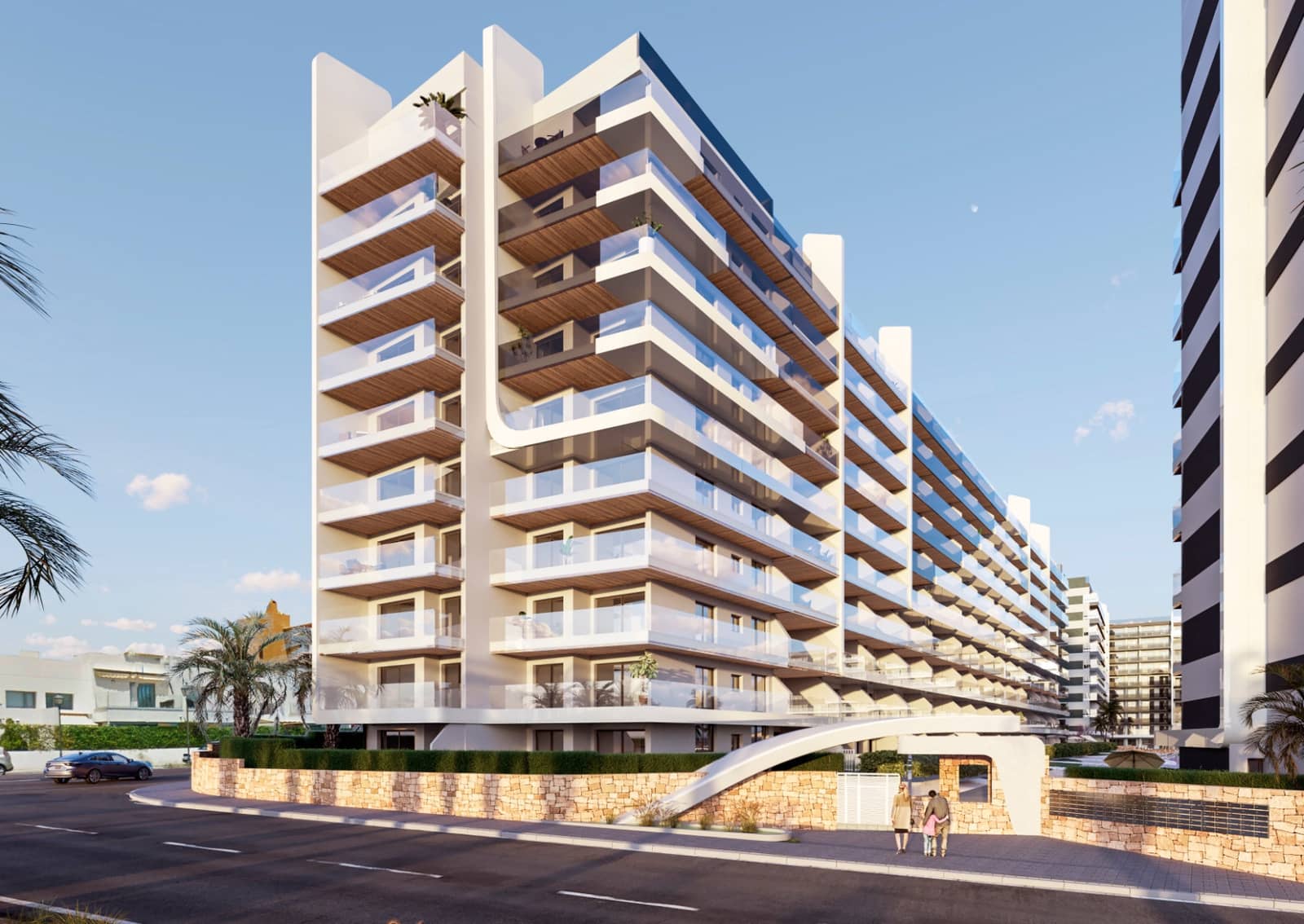 2 quarto Apartamento para venda em Punta Prima com piscina - 284 000 € (Ref: 9793504)