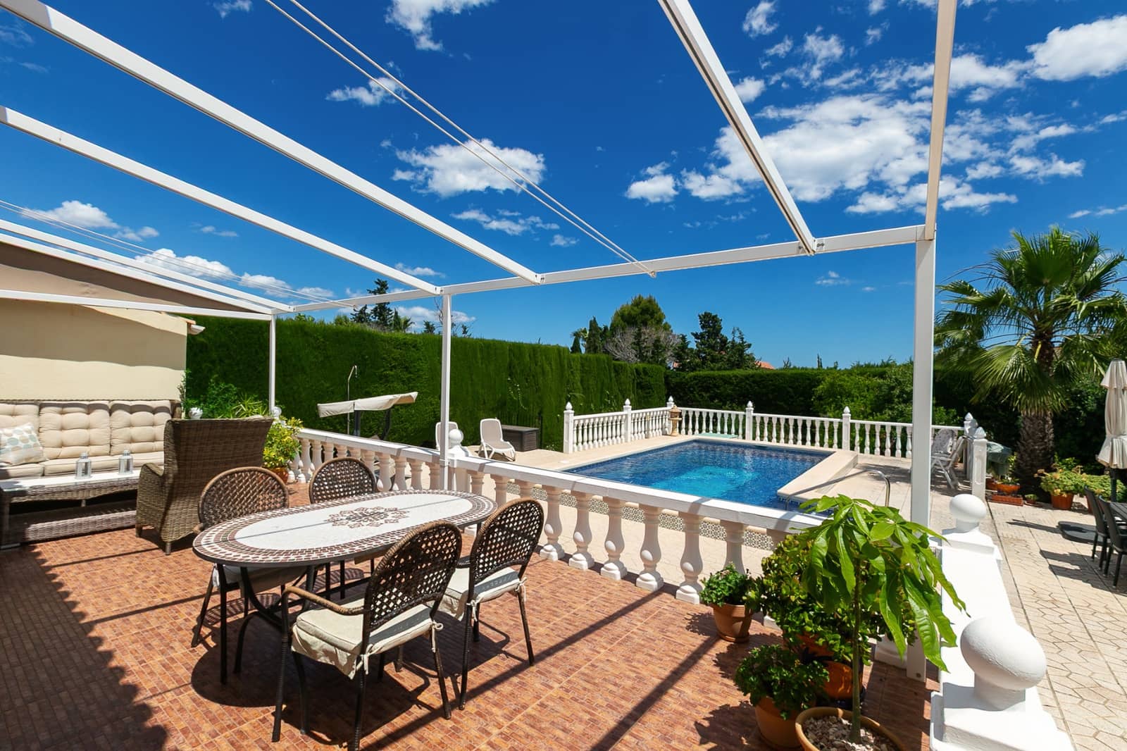 3 soveværelse Semi-Rækkehus til salg i Los Balcones med swimmingpool garage - € 425.000 (Ref: 9841321)