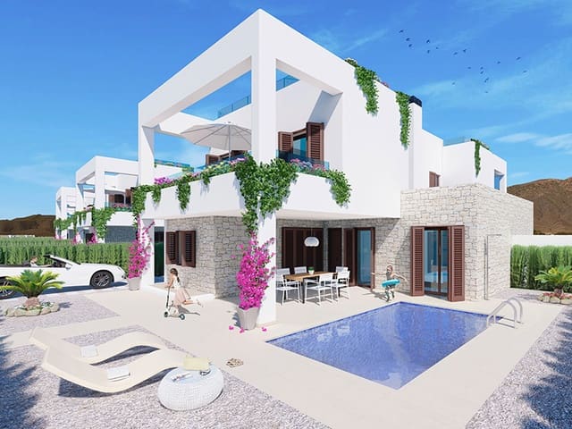 Pareado de 3 habitaciones en Pulpí en venta con piscina - 447.000 € (Ref: 9874028)