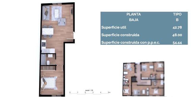 2 soverom Leilighet til salgs i Málaga by med garasje - € 233 000 (Ref: 8662838)