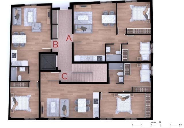 2 soverom Leilighet til salgs i Málaga by med garasje - € 233 000 (Ref: 8662838)