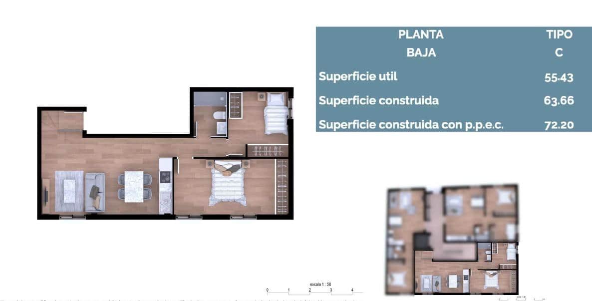 2 soverom Leilighet til salgs i Malaga by med garasje - € 233 000 (Ref: 8662838)