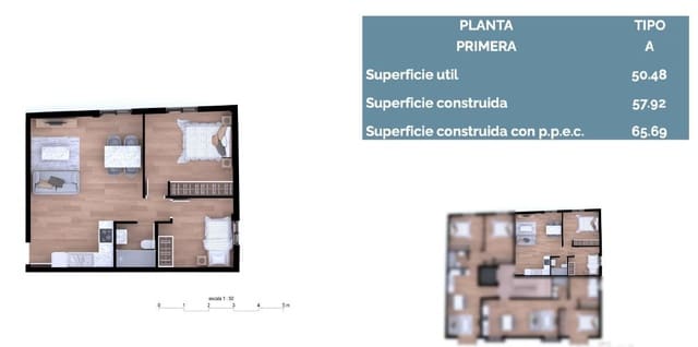 2 soverom Leilighet til salgs i Málaga by med garasje - € 233 000 (Ref: 8662838)