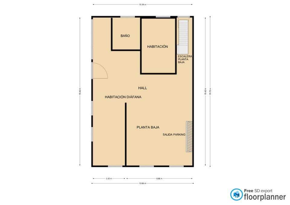 7 soverom Kommersiell til salgs i Malaga by med garasje - € 1 350 000 (Ref: 9301000)