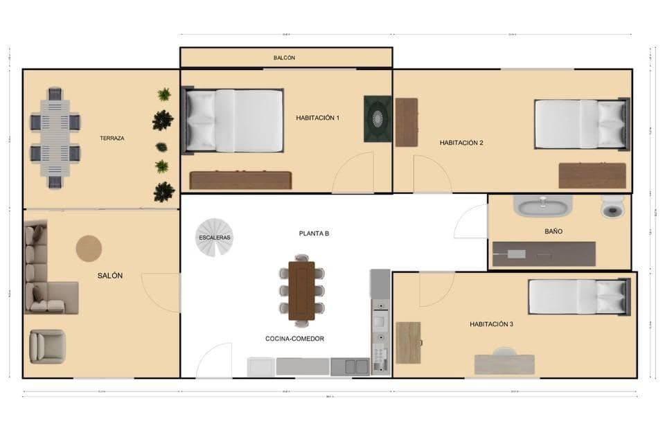 4 chambre Appartement à vendre à Miraflores avec piscine - 500 000 € (Ref: 9347301)