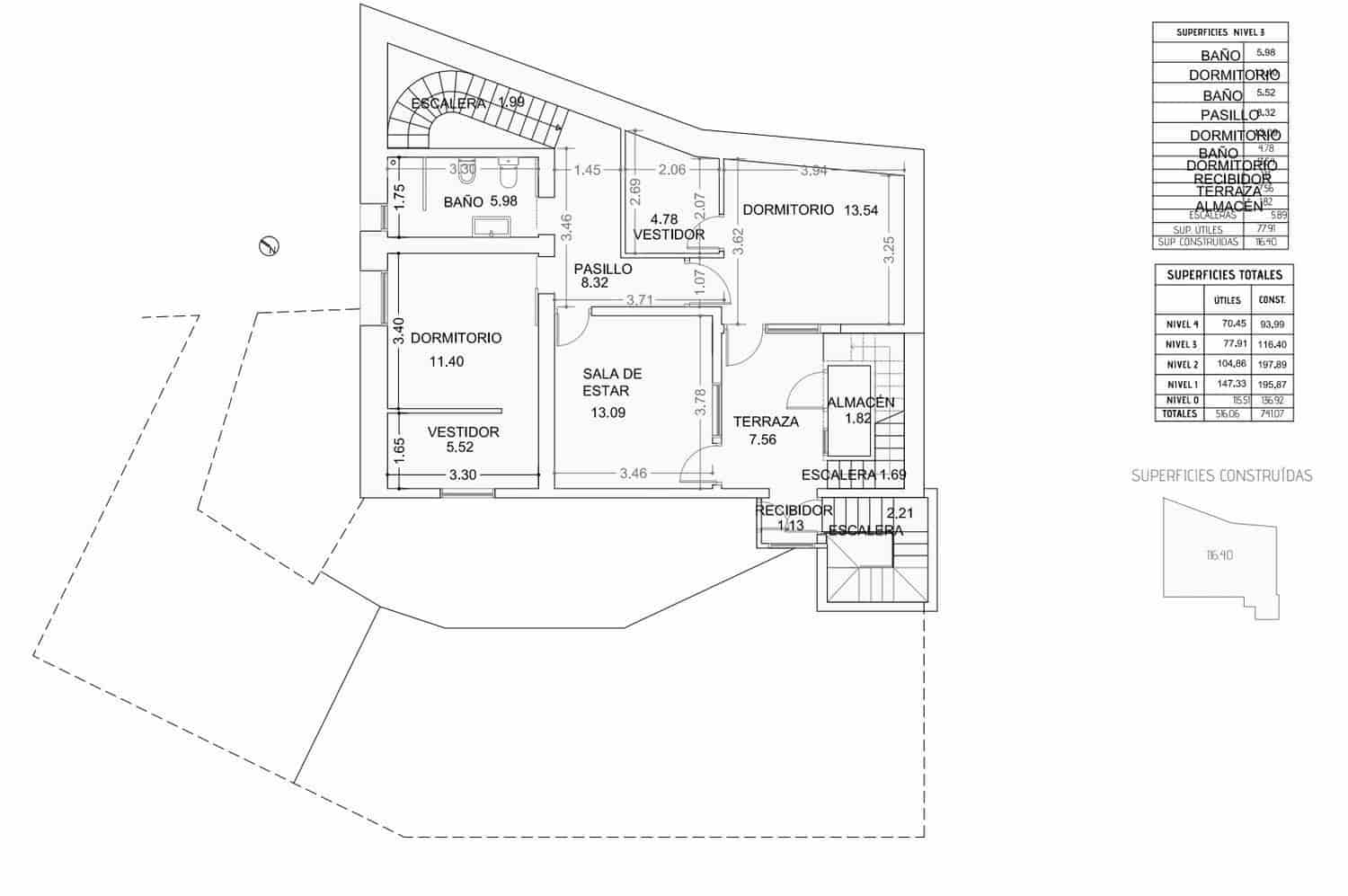 6 sovrum Finca/Hus på landet till salu i Valleseco med pool - 1 290 000 € (Ref: 9410946)