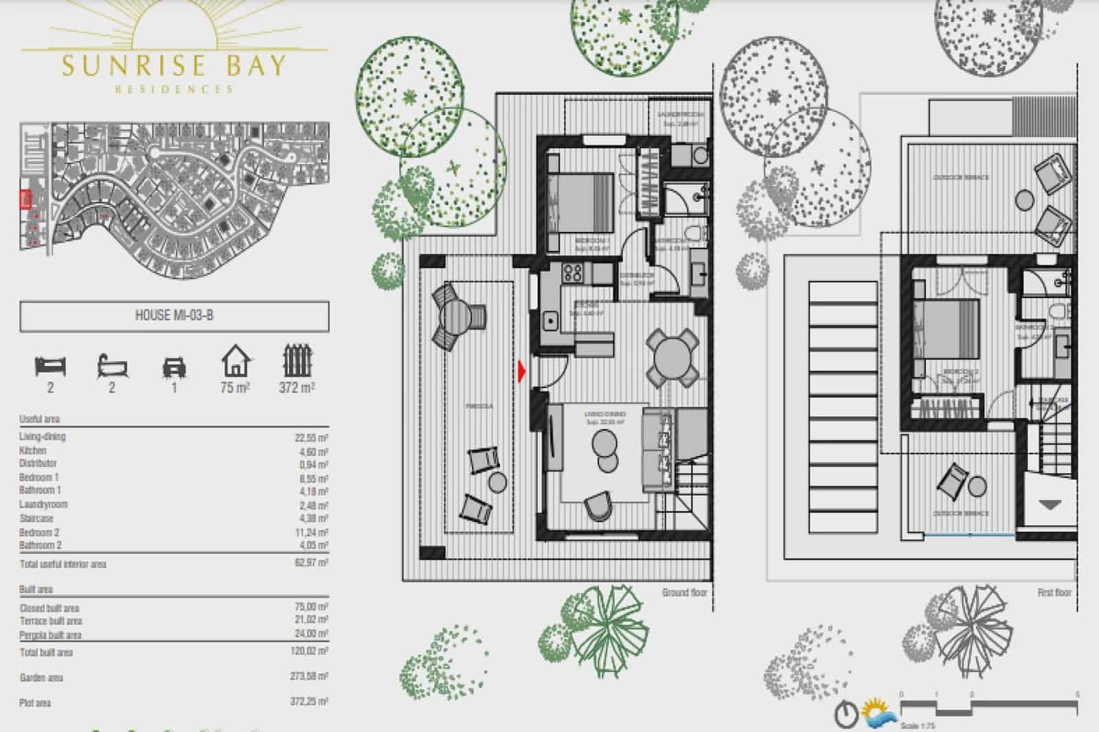 2 bedroom Townhouse for sale in Cala Romantica - € 380,000 (Ref: 7718544)