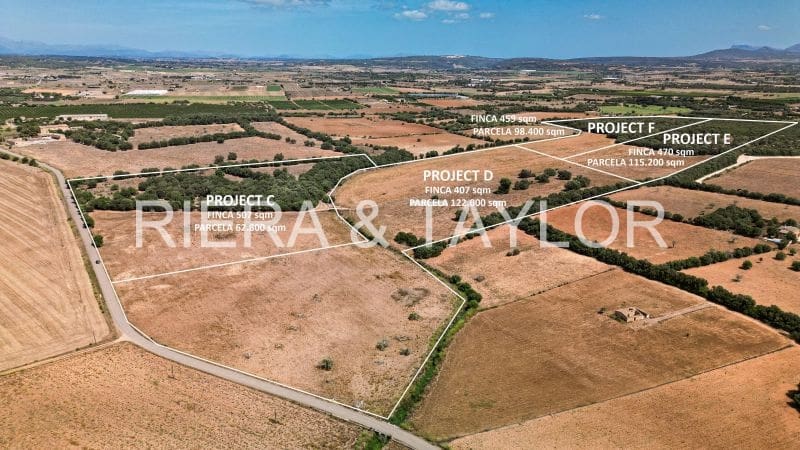 Ubebygd land til salgs i Vilafranca de Bonany - € 886 443 (Ref: 8059395)