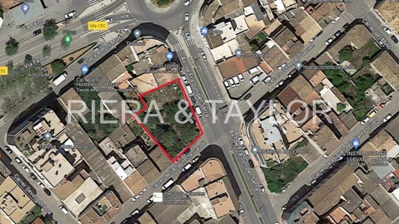 Byggetomt til salgs i Manacor - € 615 000 (Ref: 8248442)