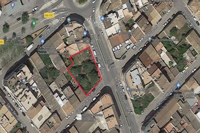 Byggegrund til salg i Manacor - € 615.000 (Ref: 8248442)