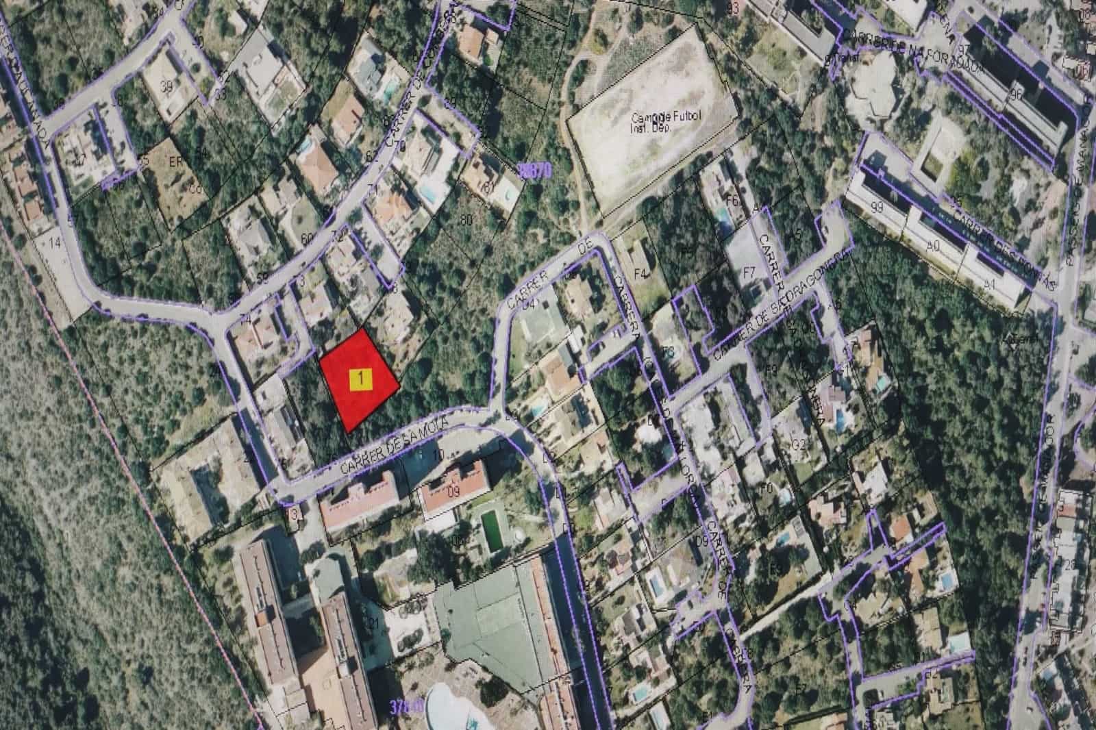 Byggetomt til salgs i Calas de Mallorca - € 110 000 (Ref: 8905887)