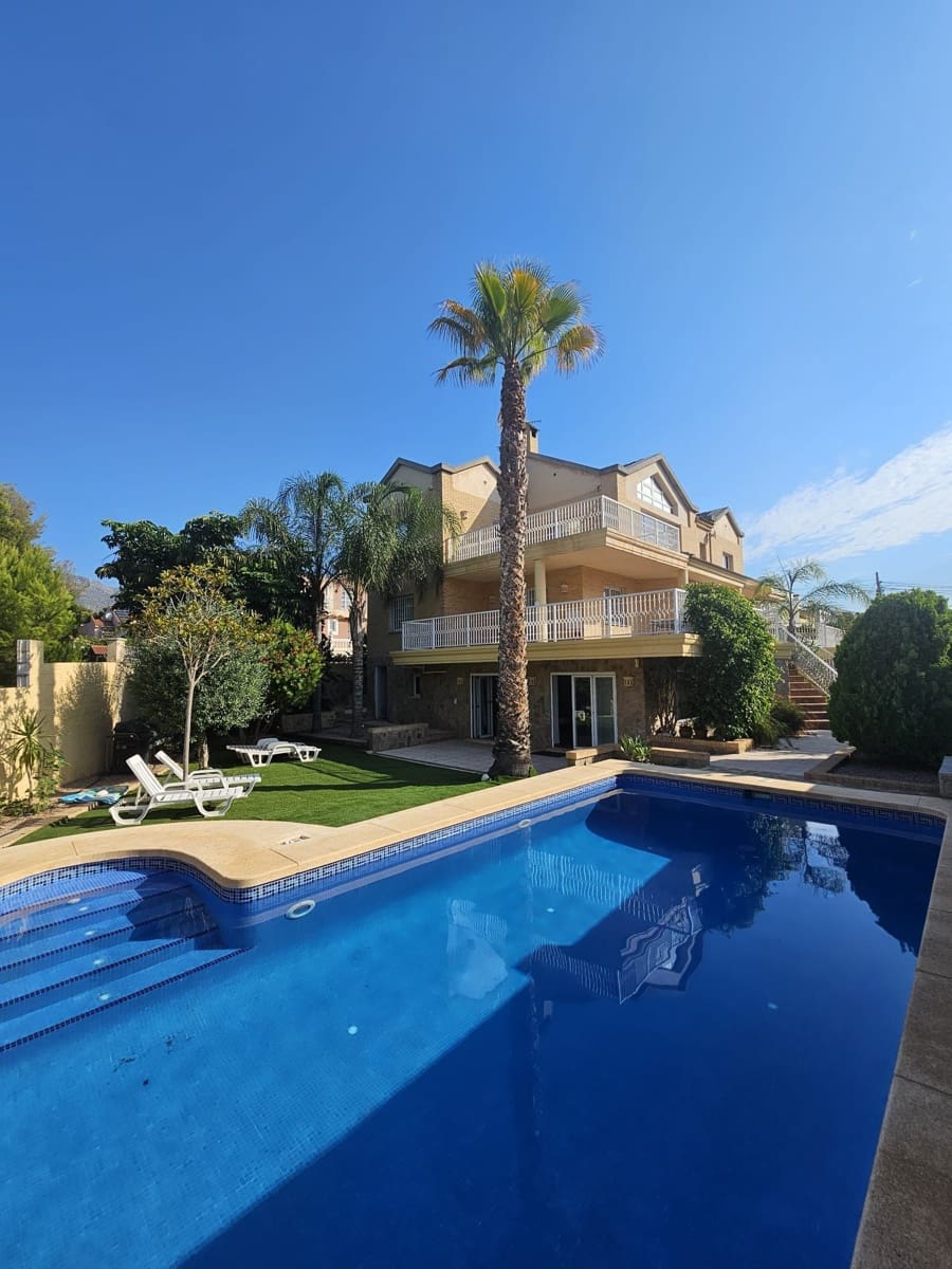 6 camera da letto Villa da affittare in La Nucia con piscina garage - 3.500 € (Rif: 10012824)