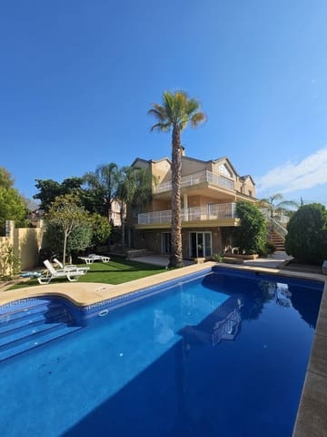 6 sypialnia Willa do wynajęcia w La Nucia z basenem garażem - 3 500 € (Ref: 10012824)