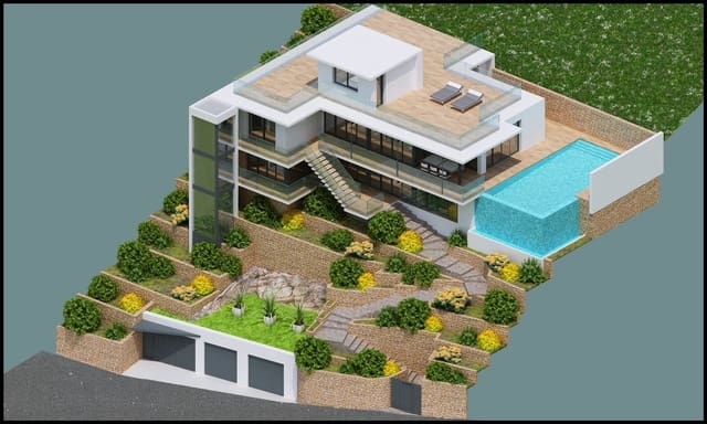 4 sypialnia Willa na sprzedaż w Benidorm z garażem - 495 000 € (Ref: 9897940)
