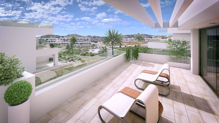 Piso de 2 habitaciones en Finestrat en venta con piscina garaje - 330.000 € (Ref: 9897952)