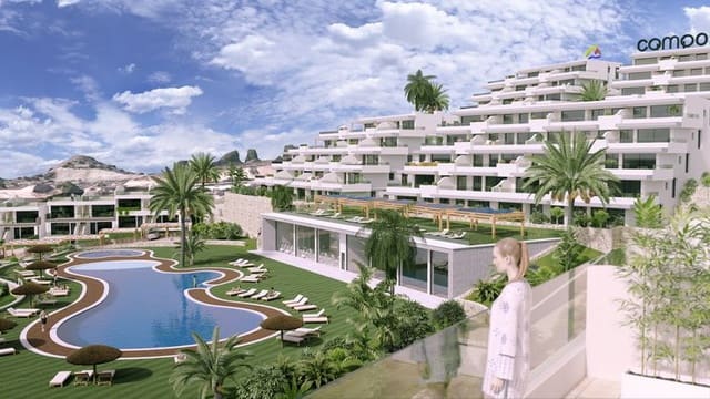 2 soverom Leilighet til salgs i Finestrat med svømmebasseng garasje - € 330 000 (Ref: 9897952)