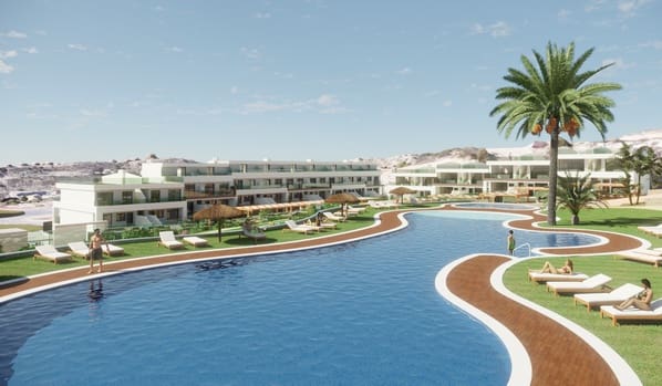 Piso de 2 habitaciones en Finestrat en venta con piscina garaje - 330.000 € (Ref: 9897952)